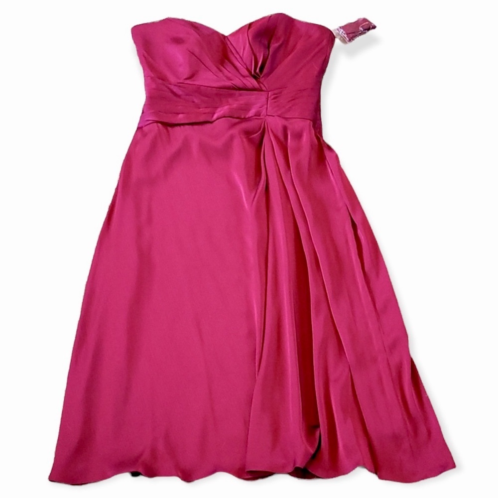 Prom Dress by JADE COUTURE Raspberry Formal Homecoming Short Gown Size 8 NWOT